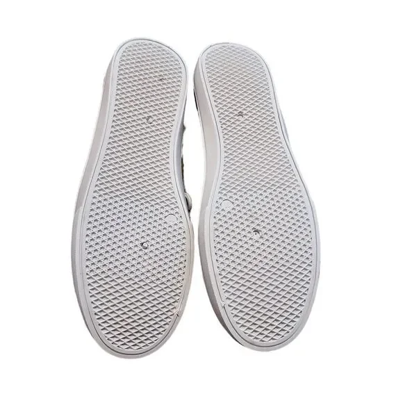 New Men Casual Beige Canvas Shoes Size 11 - Picture 7 of 7